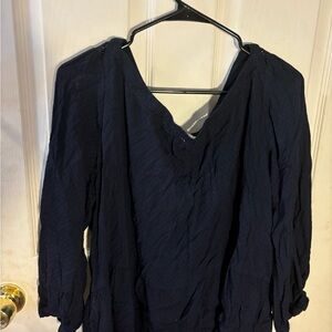 Loft plus size dress top